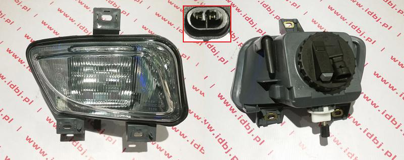 Fotografia produktu ALFA ROMEO OR60679083 HALOGEN PRZECIWMGIELNY ALFA ROMEO 166 98 - 07, PRAWY Lampa Halogenowa przeciwmgielna Alfa Romeo 166.