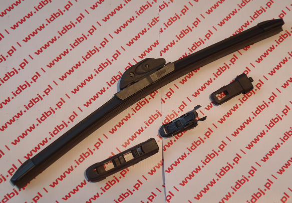 Fotografia produktu VALEO VL575787 PIÓRO WYCIERACZKI 550MM 22" VALEO PŁASKA MULITCONNECTION Wszystkie typy zaczepów w zestawie. Alfa Romeo 147 strona kierowcy. Fiat panda 03- lewa, Ducato 06- prawa