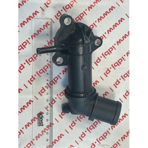 Fotografia produktu DAYCO DAYDT1153H TERMOSTAT, OBUDOWA ALFA ROMEO, FIAT, LANCIA 1.6, 2.0 JTD, JTDM, CHRYSLER OBUDOWA TERMOSTATU PLASTIKOWA PLUS TERMOSTAT, ALFA ROMEO 159, BRERA, SPIDER 2.0 JTDM, GIULIETTA 1.6, 2.0 JTD,  MITO 1.6 JTD, FIAT DOBLO, BRAVO II 1.6 JTD, 2.0 JTD OPEL ASTRA J, COMBO INSIGNIA 2.0 CDTI.