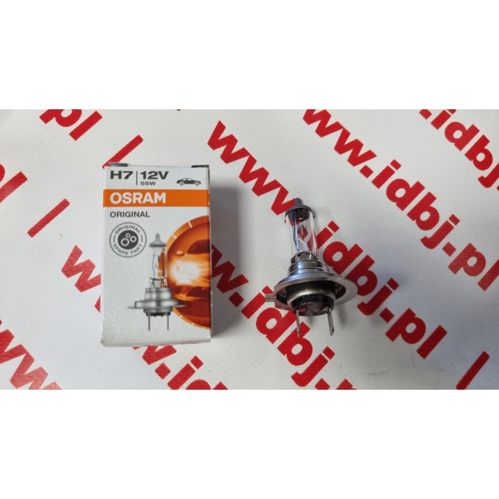 Fotografia produktu OSRAM OSRPX26D64210L499 ŻARÓWKA H7 12V 55W OSRAM LONGLIFE ORIGINAL 