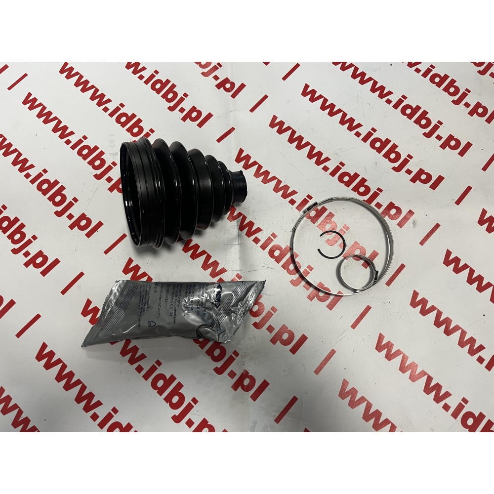 Fotografia produktu OEM FIAT OEM9467577780 OSŁONA GUMOWA PRZEGUBU FIAT SCUDO, ULYSSES OD KOŁA 96-, 06- 1.6, 1.9 JTD, HDI Termoplastyczna, teflonowa osłona z opaskami patentowymi Oetiker i smarem w komplecie. Strona zabudowy: od strony koła średnica wewnętrzna 1 [mm]: 29,3 Średnica wewnętrzna 2 [mm]: 93 Wysokość [mm]: 113.