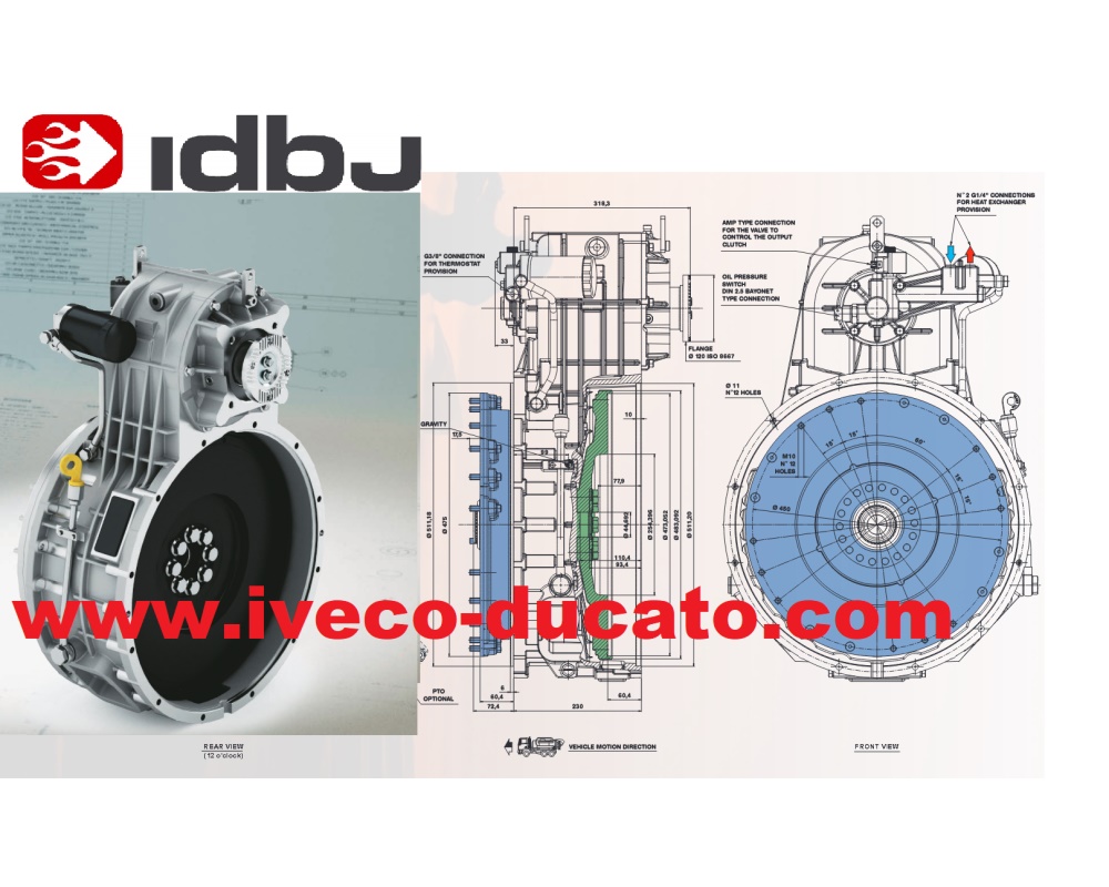 Fotografia produktu OEM IVECO OEM5802873373 PRZYSTAWKA PTO, ENGINE FLYWHEEL IVECO MAGIRUS, VOLVO SKRZYNIA ZF, ALLISON PRZYSTAWKA ODBIORU MOCY MONTOWANA POMIĘDZY SKRZYNIĘ BIEGÓW A SILNIK, DO SKRZYNI ZF, ALLISON SERIA 3000 I 4000, EATON, DAIMLER, VOLVO, TATA, ISUZU, HINO, NISSAN - FUSO, - HYUNDAI,