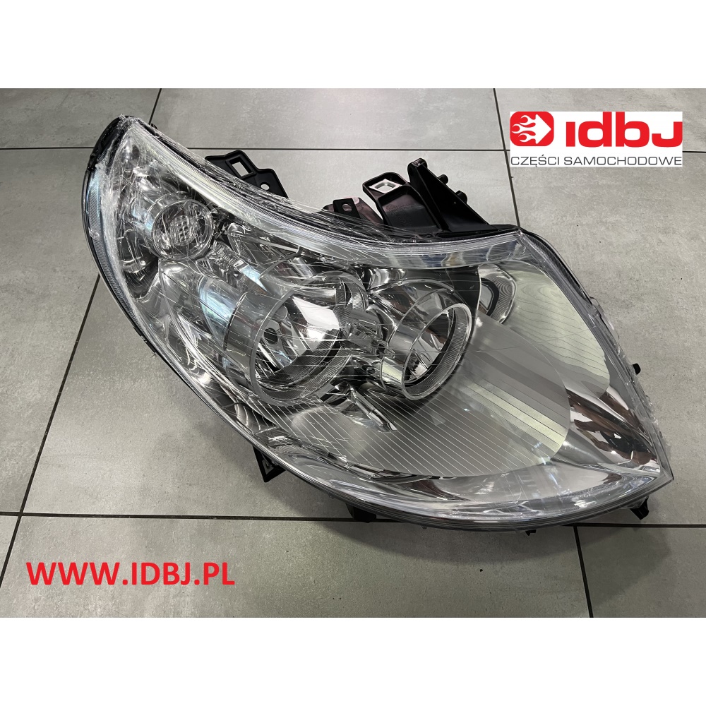 Fotografia produktu PAMMELSON PAM1368639080 REFLEKTOR DUCATO, BOXER, JUMPER 11- PRAWY ŚWIATŁO DZIENNE Zarówki: H7, H15, PY21W, W5W z silnikiem wysokości reflektora.