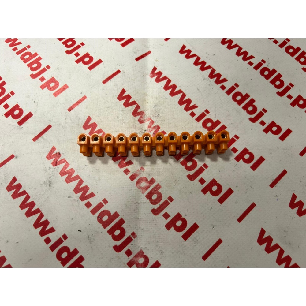 fotografia produktu SIMET SI21412108, ZŁĄCZE, LISTWA ELEKTRYCZNA ZACISKOWA, GWINTOWANA 6MM, 12-TOROWA
