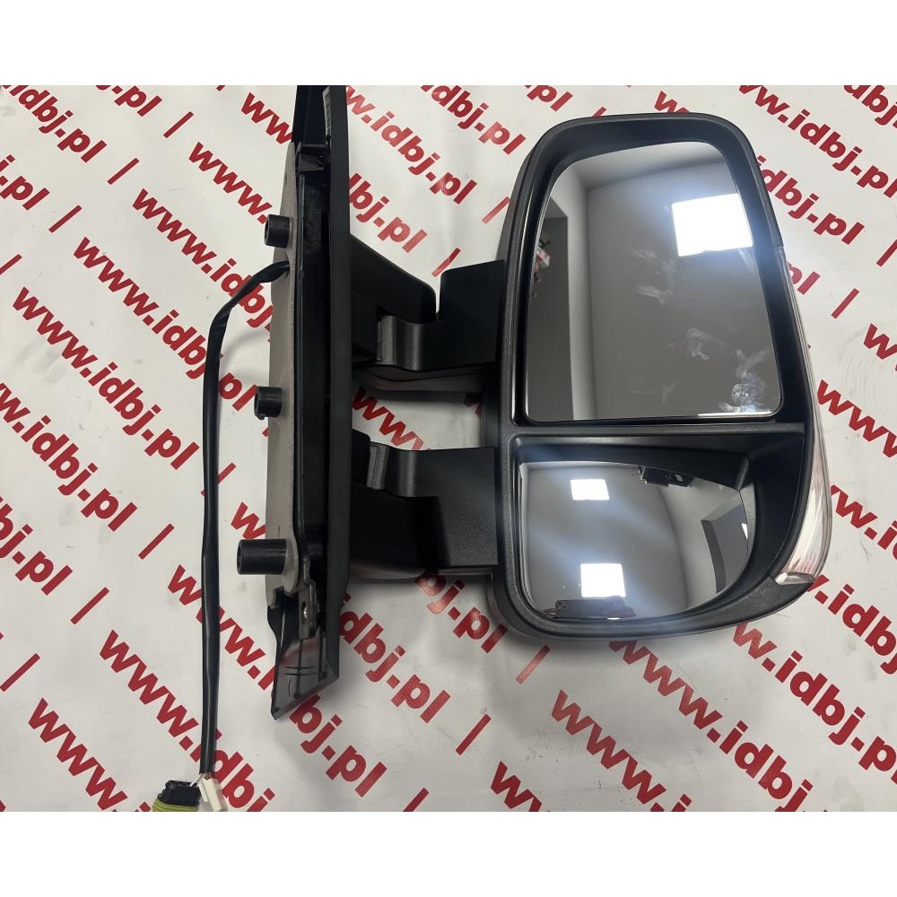 Fotografia produktu PAMMELSON PAM5802028037 LUSTERKO IVECO 14- POZMIANOWE PRAWE KRÓTKIE ELEKTRYCZNE, PODGRZEWANE Lusterko elektrycznie sterowane z dużym pozmianowym kierunkowskazem. Przedzmianowe na dwie wtyczki.