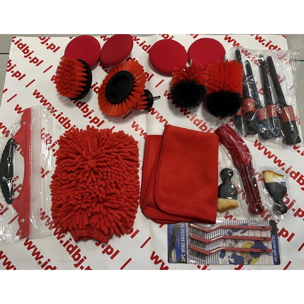 Fotografia produktu EINPARTS EPDS02 ZESTAW DO DETAILINGU DO CZYSZCZENIA AUTA 23 SZTUKI 