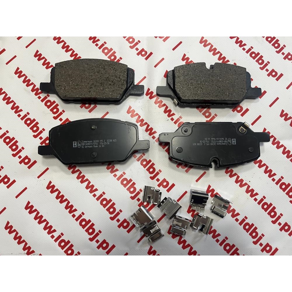 Fotografia produktu ZIMMERMANN ZM263481952 KLOCKI HAMULCOWE PRZÓD OPEL INSIGNIA B 17- 