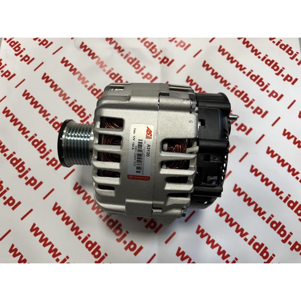 Fotografia produktu AS-PL ASTA3120 ALTERNATOR RENAULT TRAFIC II, OPEL VIVARO 150A Z KOŁEM PASOWYM 