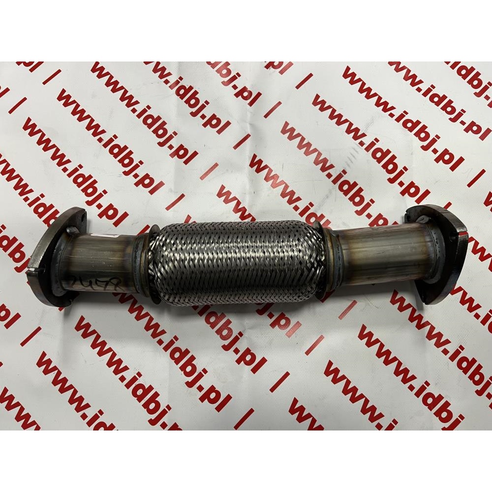 Fotografia produktu PAMMELSON PAM10805666631 RURA KOLEKTORA FIAT DUCATO 2.2 11-, 14- EURO 5 ZE ZŁĄCZEM ELASTYCZNYM Przednia rura kolektorowa z siatką elastyczną Boxer, Jumper Euro 5.tłumik drgań