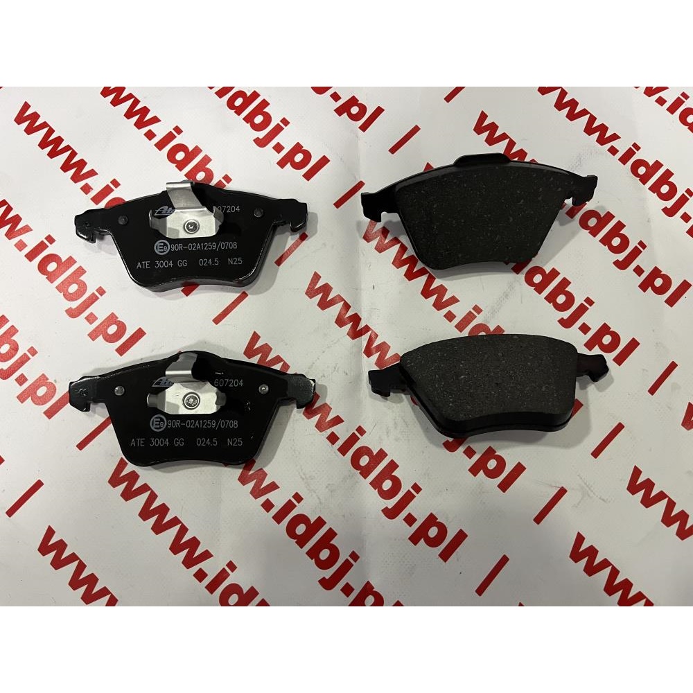 Fotografia produktu ATE ATE13.0460-7204.2 KLOCKI HAMULCOWE MAZDA 5, FORD FOCUS PRZÓD II, III 2.0 TDCI Grubość [mm] 18,8 Wysokość 1 [mm] 72,9  Szerokość 1 [mm] 155,1