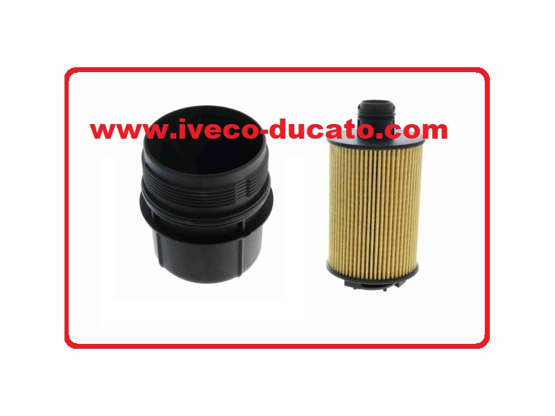 Fotografia produktu MOPAR PAM136374364 FILTR OLEJU Z OBUDOWĄ SILNIKA JEEP WRANGLER, GLADIATOR, RAM 1500 3.0 CRD OBUDOWA, WKŁAD FILTRA OLEJU JEEP GLADIATOR, WRANGLER IV; RAM 1500 3.0D 04.18-