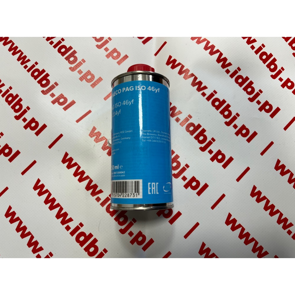 Fotografia produktu WAECO PAM1240002788822 OLEJ DO SPRĘŻAREK KLIMATYZACJI PAG 46YF ISO 46 NISKA LEPKOŚĆ 250ML FORD1940124 nadaje się do czynnika chłodniczego: R1234yf