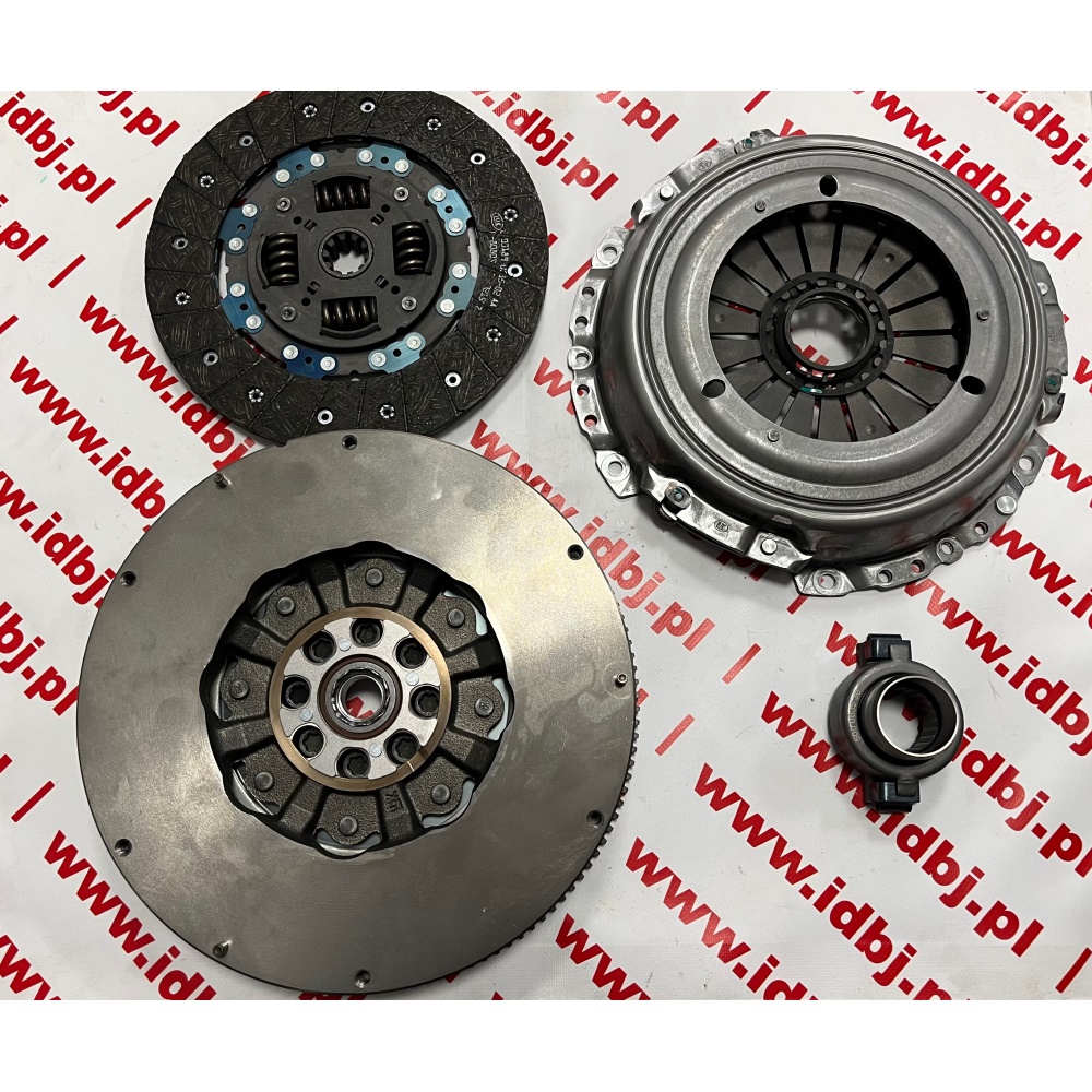 Fotografia produktu LUK LUK600033200 ZESTAW KOŁO DWUMASOWE, SPRZĘGŁO, WYSPRZĘGLIK RENAULT MASTER III/IV 2.3 DCI RED NAPĘD NA TYLNE KOŁA