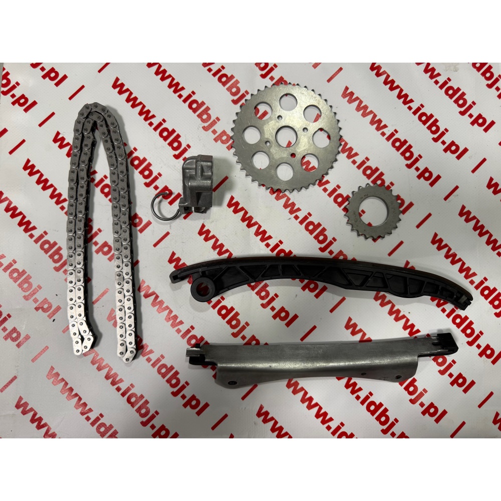 Fotografia produktu OEM FIAT OEM46800000 ŁAŃCUCH ROZRZĄDU KOMPLETNY Z NAPINACZEM FIAT, OPEL, FORD 1.3 MTJ, CDTI, TDCI Alfa Romeo Mito 1.3 jtd, Fiat 500, Doblo, Fiorino, Grande Punto, Idea, Linea, Panda, Qubo 1.3 jtd, Chevrolet Aveo 1.3 D, Ford Ka 1.3 tdci, Opel Agila, Astra H,Astra J, Combo, Corsa, Meriva, Tigra 1.3 cdti, Lancia Musa, Ypsilon 1.3 jtd. Suzuki Ignis, Swift