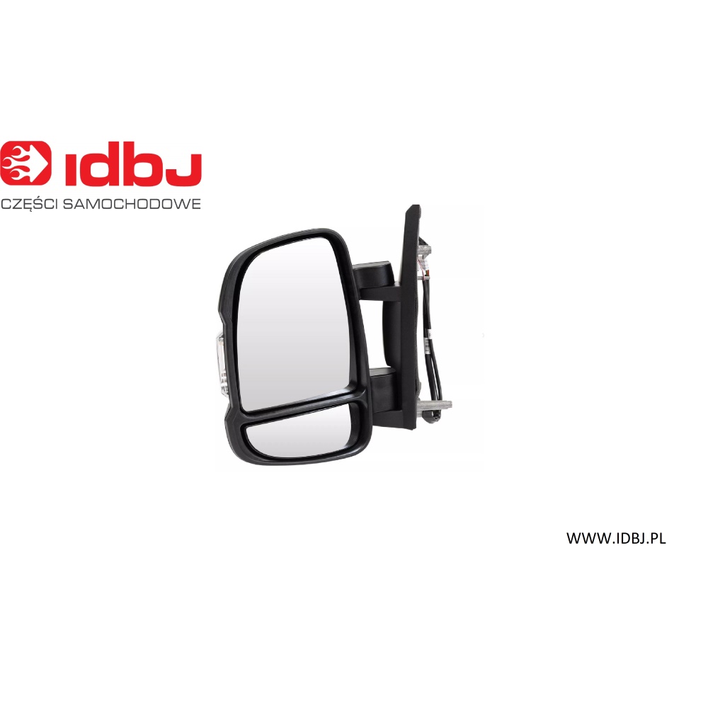 Fotografia produktu FIAT OEM735782752 LUSTERKO DUCATO, BOXER, JUMPER, MOVANO 23- LEWE ELEKTRYCZNE KARBOWANA OBUDOWA NOWY TYP CITROEN JUMPER, PEUGEOT BOXER, OPEL MOVANO, FIAT DUCATO