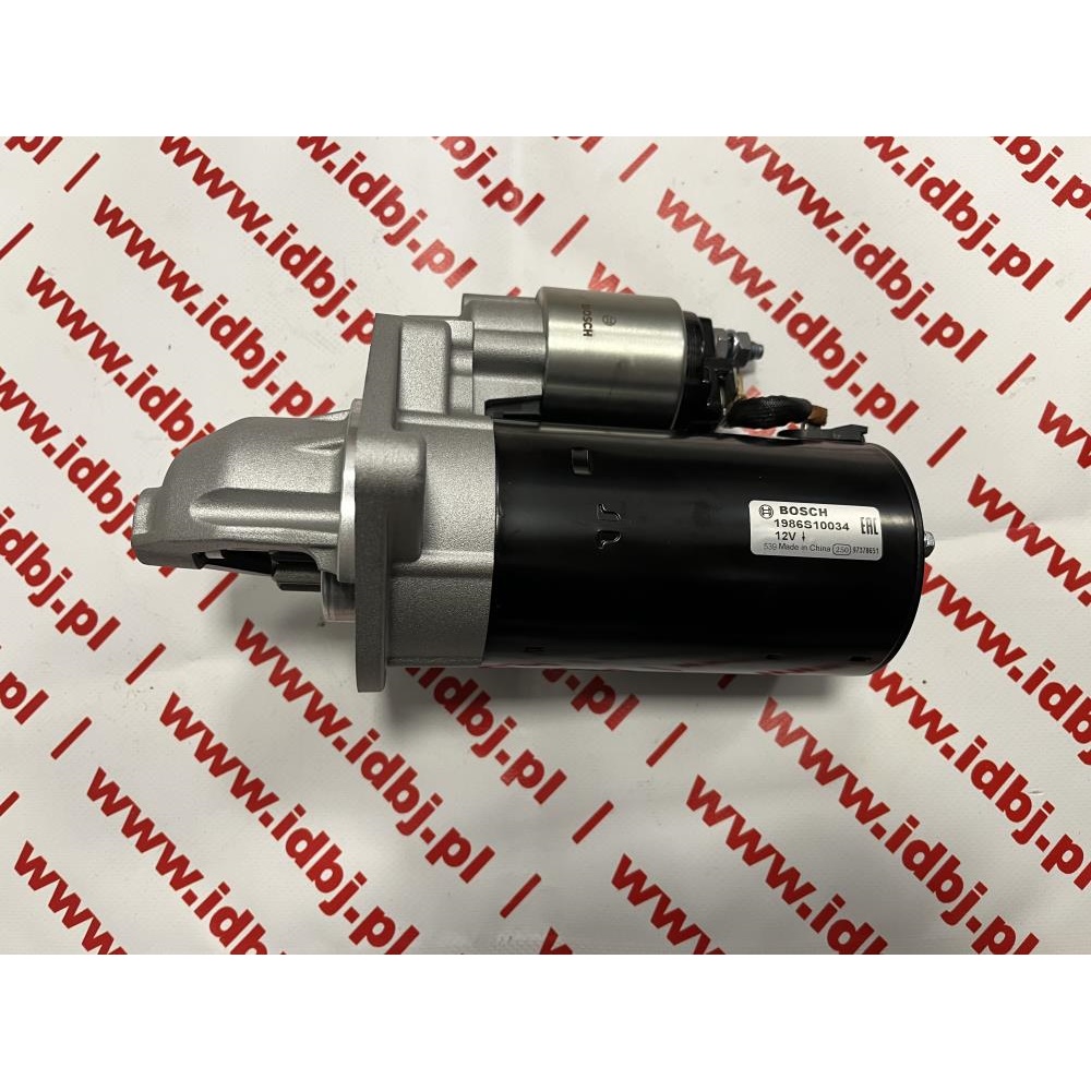 Fotografia produktu BOSCH BOS1986S10034 ROZRUSZNIK IVECO DAILY UNIJET 00- 2.8, 14- 2.3  JTD 12V, moc znamionowa 2,5 kw