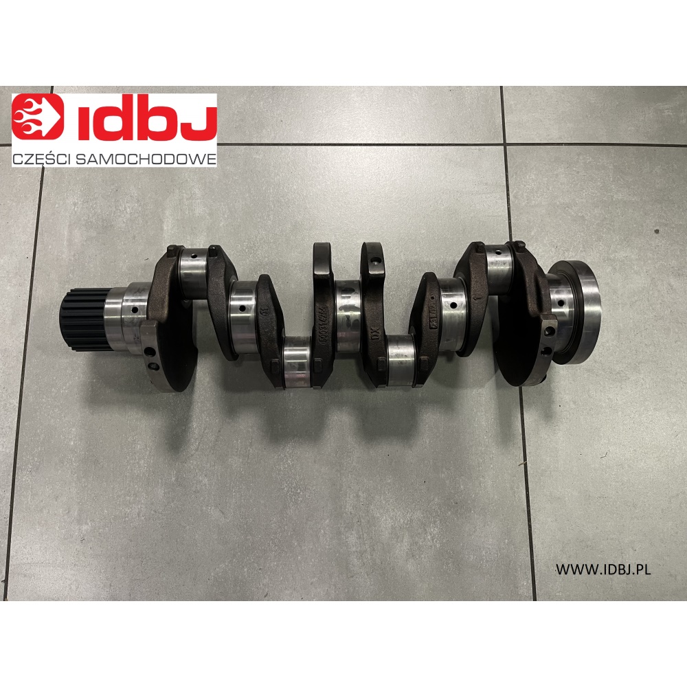 Fotografia produktu PAMMELSON PAM500314784 WAŁ KORBOWY IVECO, DUCATO 2.8 JTD, BOXER, JUMPER 2.8 HDI 99-06 Wał korbowy do skośnych korbowodów.Pasuje również do Iveco, Ducato 2.8 d bez turbiny 99-03.