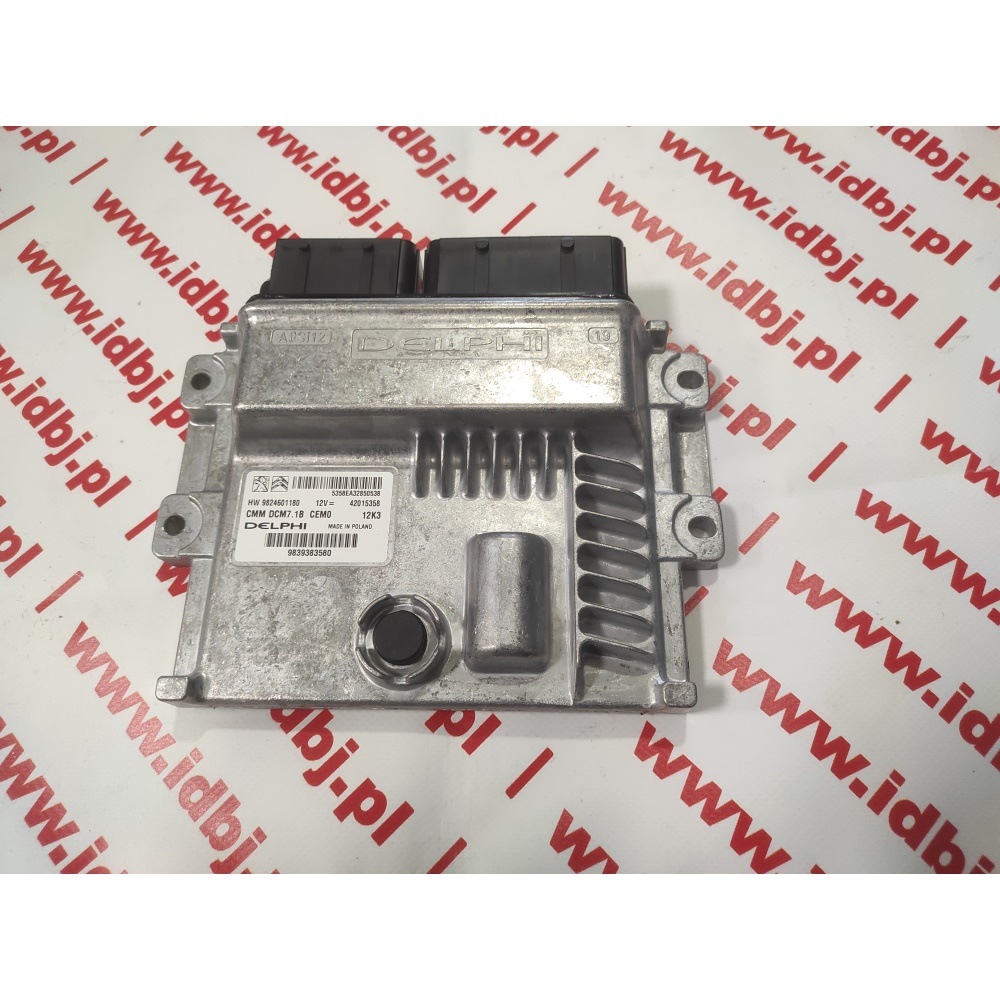 Fotografia produktu FIAT OR9839383580 CENTRALKA WTRYSKU, BODY KOMPUTER DUCATO, BOXER, JUMPER 2.2, 22- Ecu silnika.