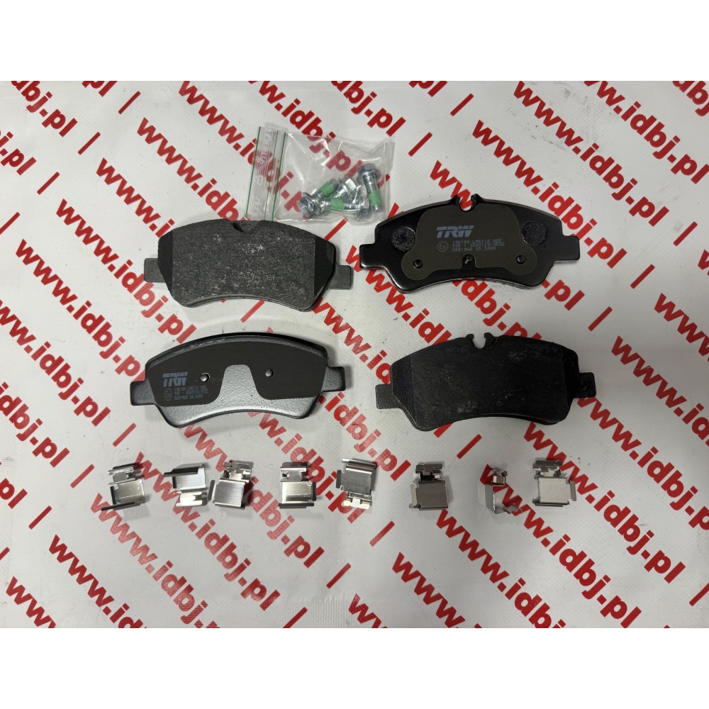 Fotografia produktu TRW TRWGDB1968 KLOCKI HAMULCOWE FORD TRANSIT 14-  TYŁ 
