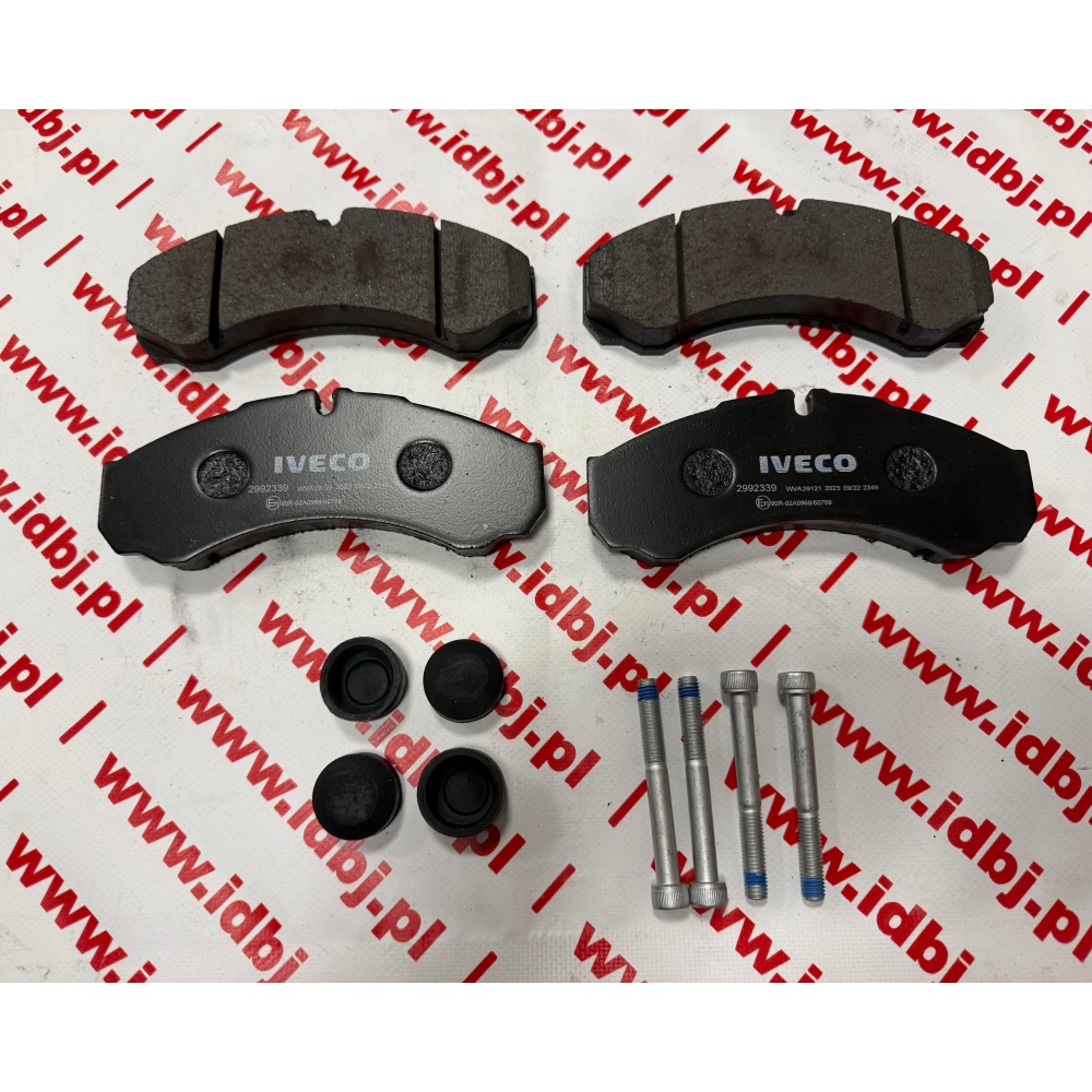 Fotografia produktu IVECO OR2992339 KLOCKI HAMULCOWE IVECO DAILY UNIJET C PRZÓD, TYŁ, RENAULT MASCOTT TYŁ 