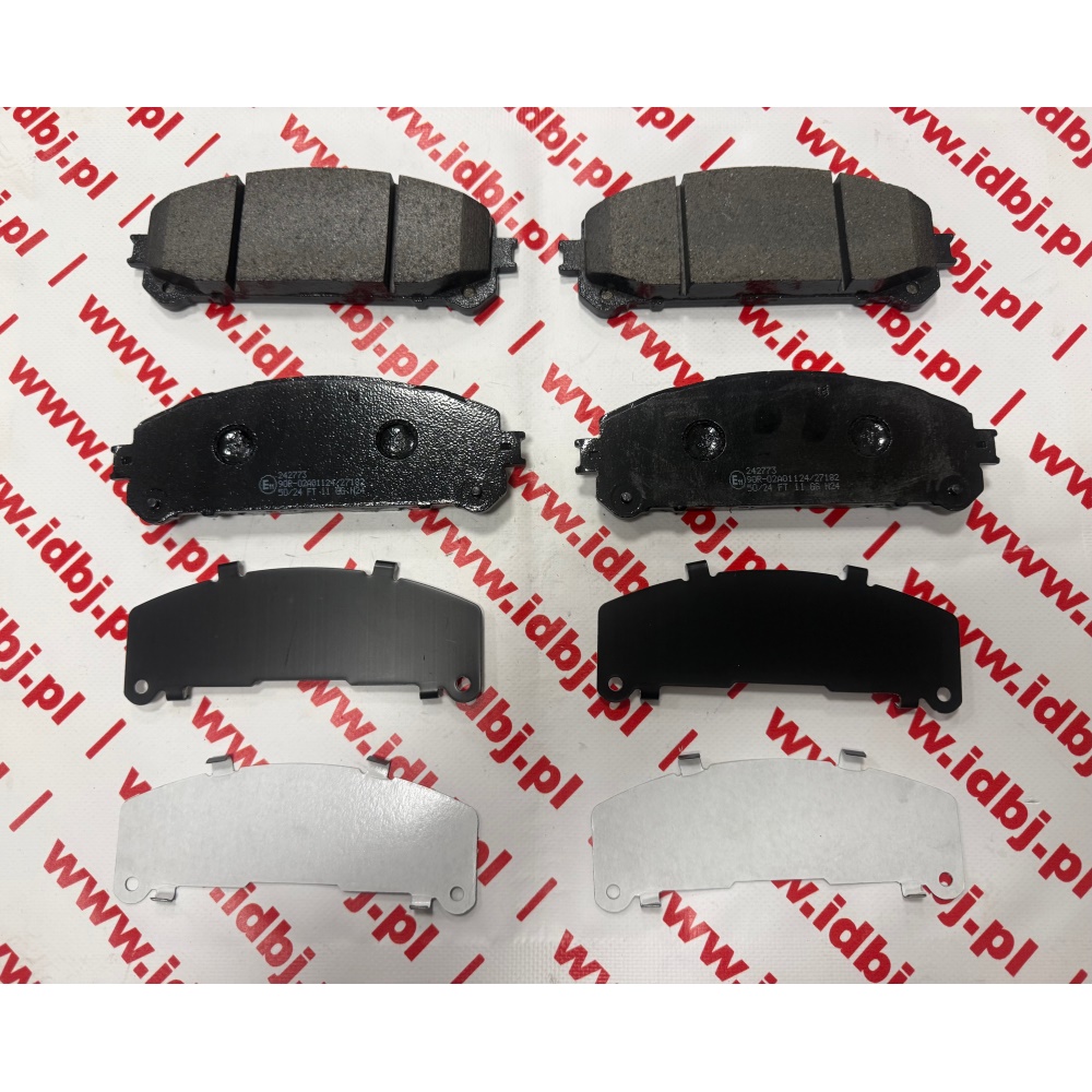 Fotografia produktu METELLI MET22-0938-0 KLOCKI HAMULCOWE PRZÓD  LEXUS RX 09- 