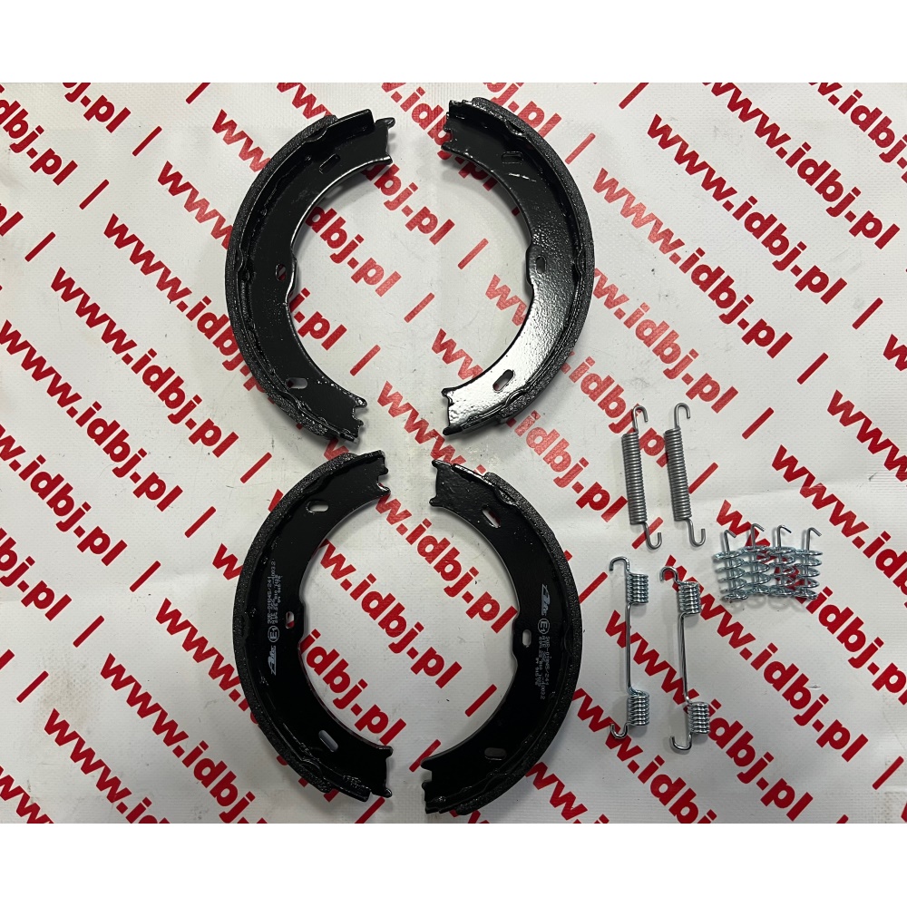 Fotografia produktu ATE ATE03.0137-4003.2 SZCZĘKI HAMULCOWE MERCEDES SPRINTER 06-, VW CRAFTER SZCZĘKI KOMPLETNE ZE SPRĘŻYNKAMI