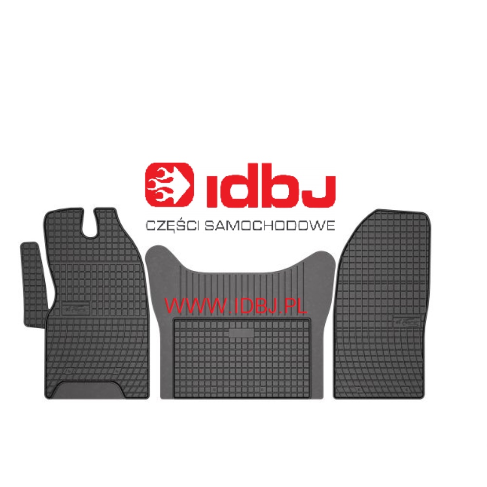 Fotografia produktu FROGUM FRO547273 DYWANIK GUMOWY IVECO DAILY 16- 3 CZĘŚCIOWY 