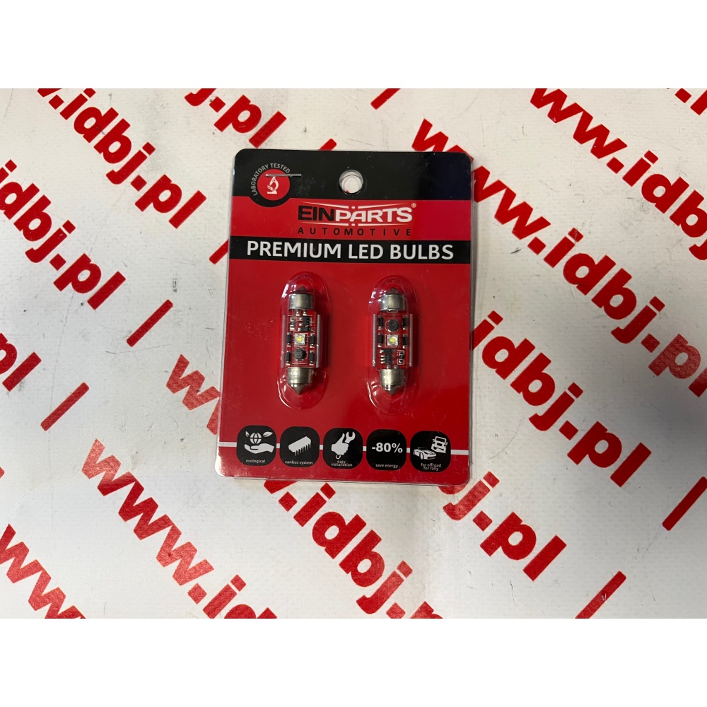 Fotografia produktu EINPARTS EPL31 ŻARÓWKA LED C5W 36MM 1 CREE CANBUS 2 SZT