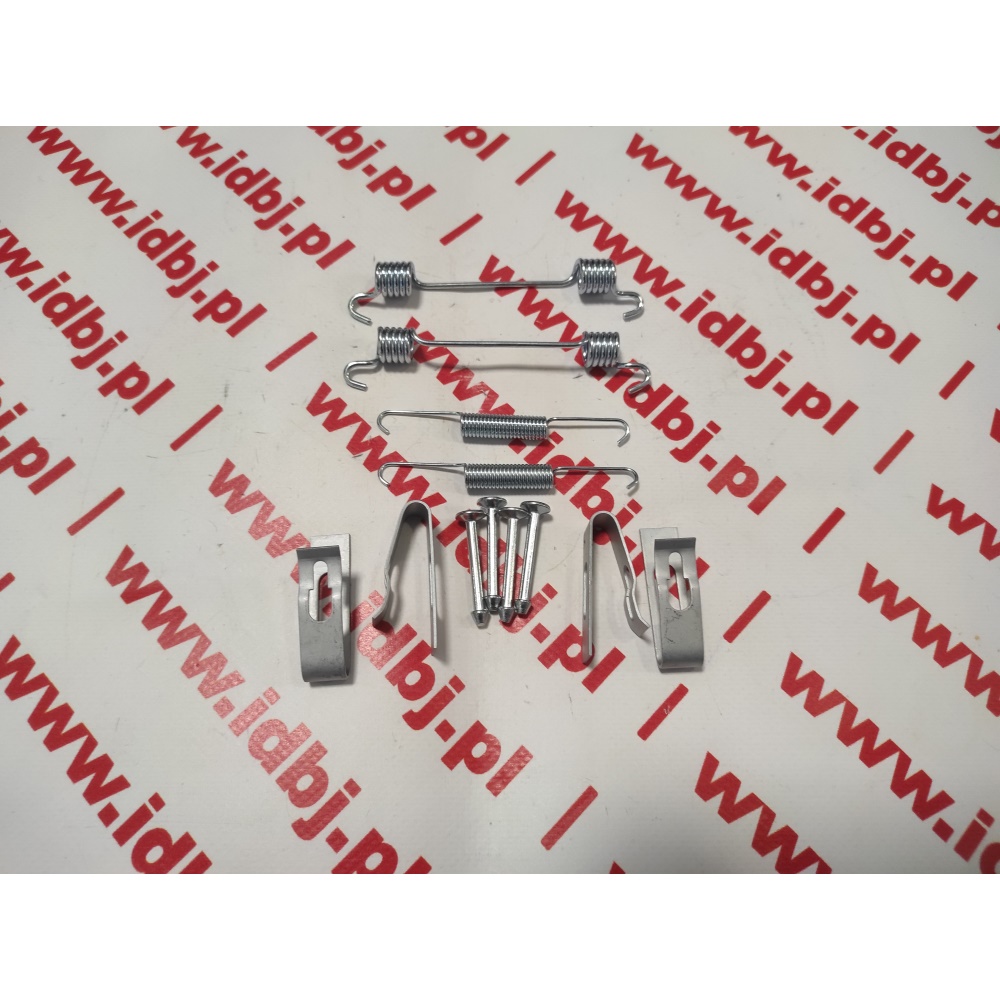 Fotografia produktu QUICK BRAKE QB105-0808 SPRĘŻYNY SZCZĘK HAMULCOWYCH CHRYSLER 300C, LANCIA THEMA 3.0 D, 3.6 V6 FORD WINDSTAR, 180 X 30