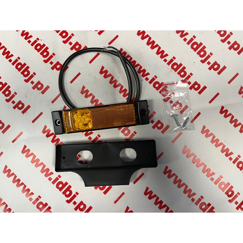 Fotografia produktu PAMMELSON PAM1356794080 OBRYSÓWKA, LAMPA OBRYSOWA DUCATO, BOXER, JUMPER, 06-, 14-, LED Z UCHWYTEM POMARAŃCZOWY LED