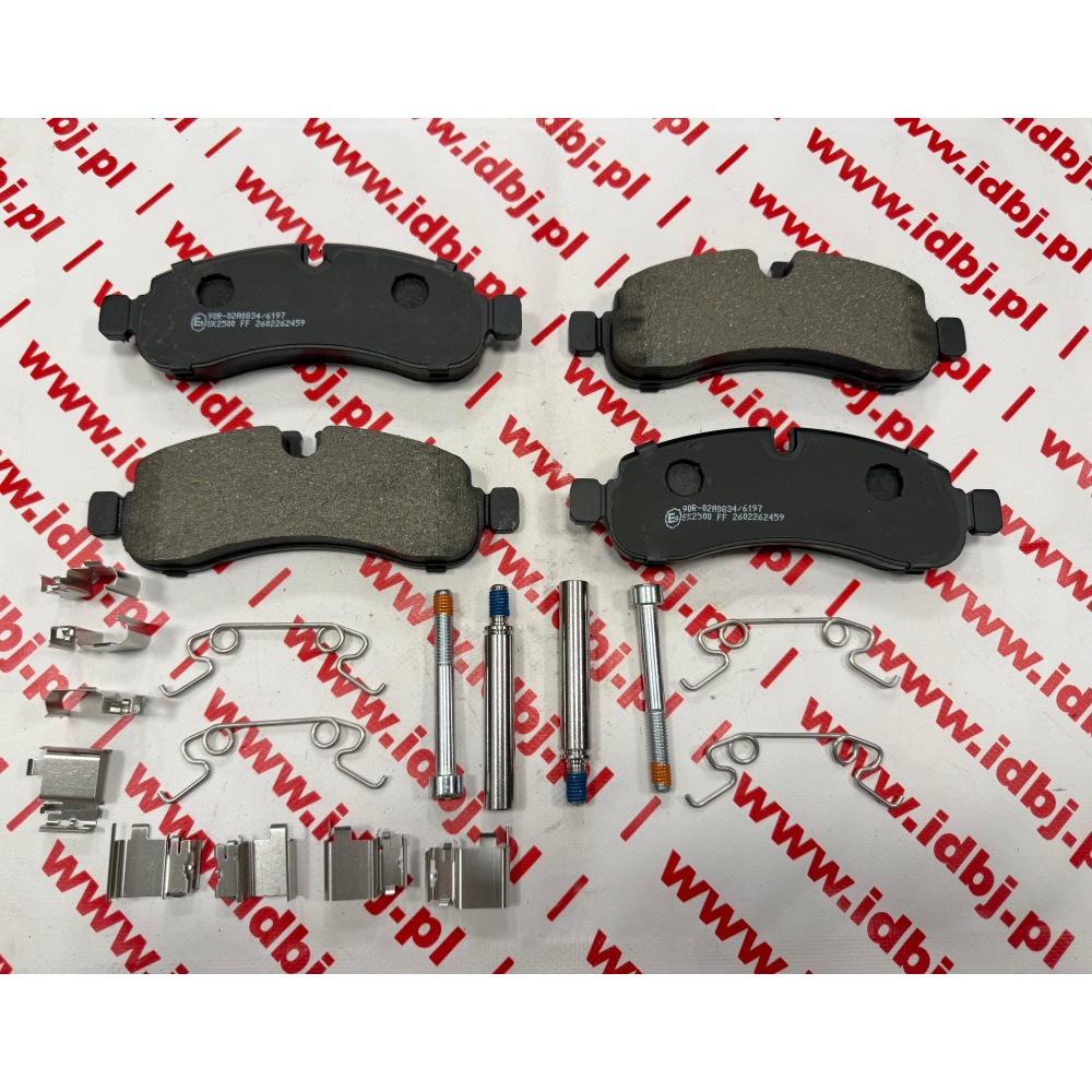 Fotografia produktu PAMMELSON PAM12073150558 KLOCKI HAMULCOWE TYŁ RENAULT MASTER IV, 24- 2.0DCI 