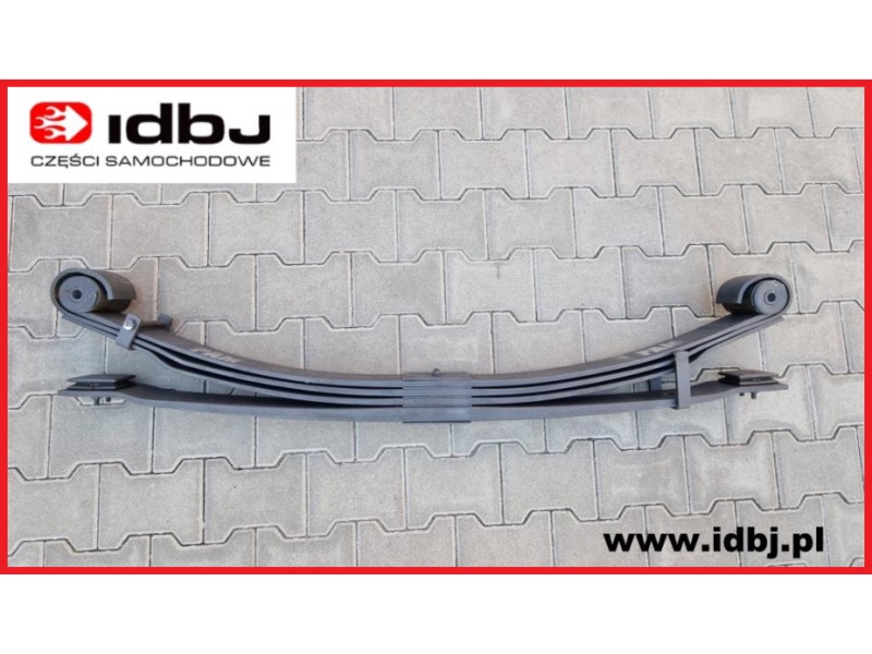 Fotografia produktu PAMMELSON PAM1254603405 RESOR IVECO DAILY 06-, 09-, 14- 55S17 4X4 TYŁ KOMPLETNY Z TULEJAMI tylny resor 4 piórowy