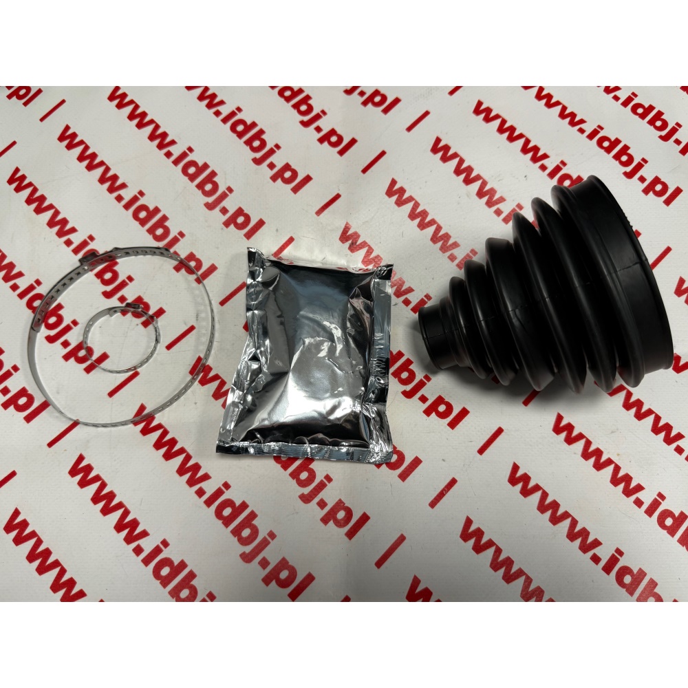 Fotografia produktu PAMMELSON PAM9467577780 OSŁONA GUMOWA PRZEGUBU FIAT SCUDO, ULYSSES OD KOŁA 96-, 06- 1.6, 1.9 JTD, HDI Termoplastyczna, teflonowa osłona z opaskami patentowymi Oetiker i smarem w komplecie. Strona zabudowy: od strony koła średnica wewnętrzna 1 [mm]: 29,3 Średnica wewnętrzna 2 [mm]: 93 Wysokość [mm]: 113.