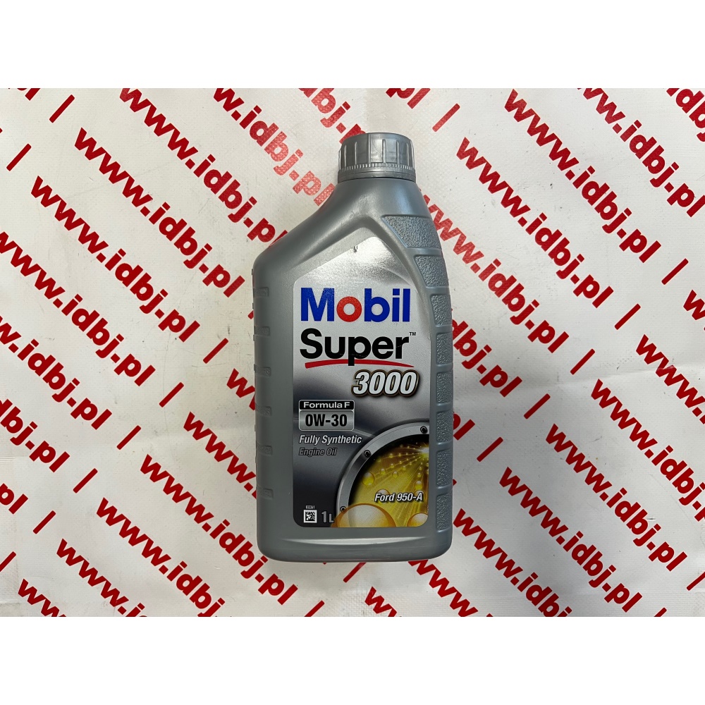 Fotografia produktu MOBIL OLEMOB0W301FF OLEJ SILNIKOWY MOBIL 0W-30 SUPER 3000 0W30 F-F 1L A5/B5 WSS-M2C950-A