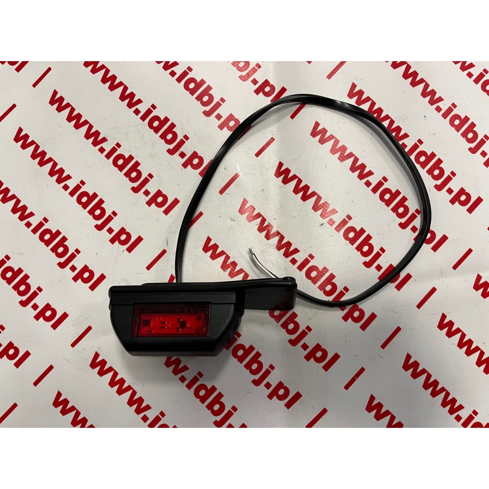 Fotografia produktu PAMMELSON PAM87361 OBRYSÓWKA PODWIESZANA LEDOWA, BIAŁO CZERWONA LEWA, TYŁ ZABUDOWA Tylne światło obrysowe. Lampa obrysowa led tylna biało, czerwona na gumie,