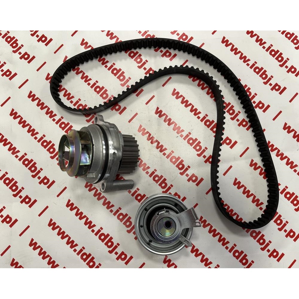 Fotografia produktu HEPU HEPPK05720 ZESTAW ROZRZĄDU PASEK, NAPINACZ, POMPA WODY AUDI A3 1.6 KOMPLETNY ROZRZĄD Z POMPĄ WODY, PASEK 138 ZĘBÓW