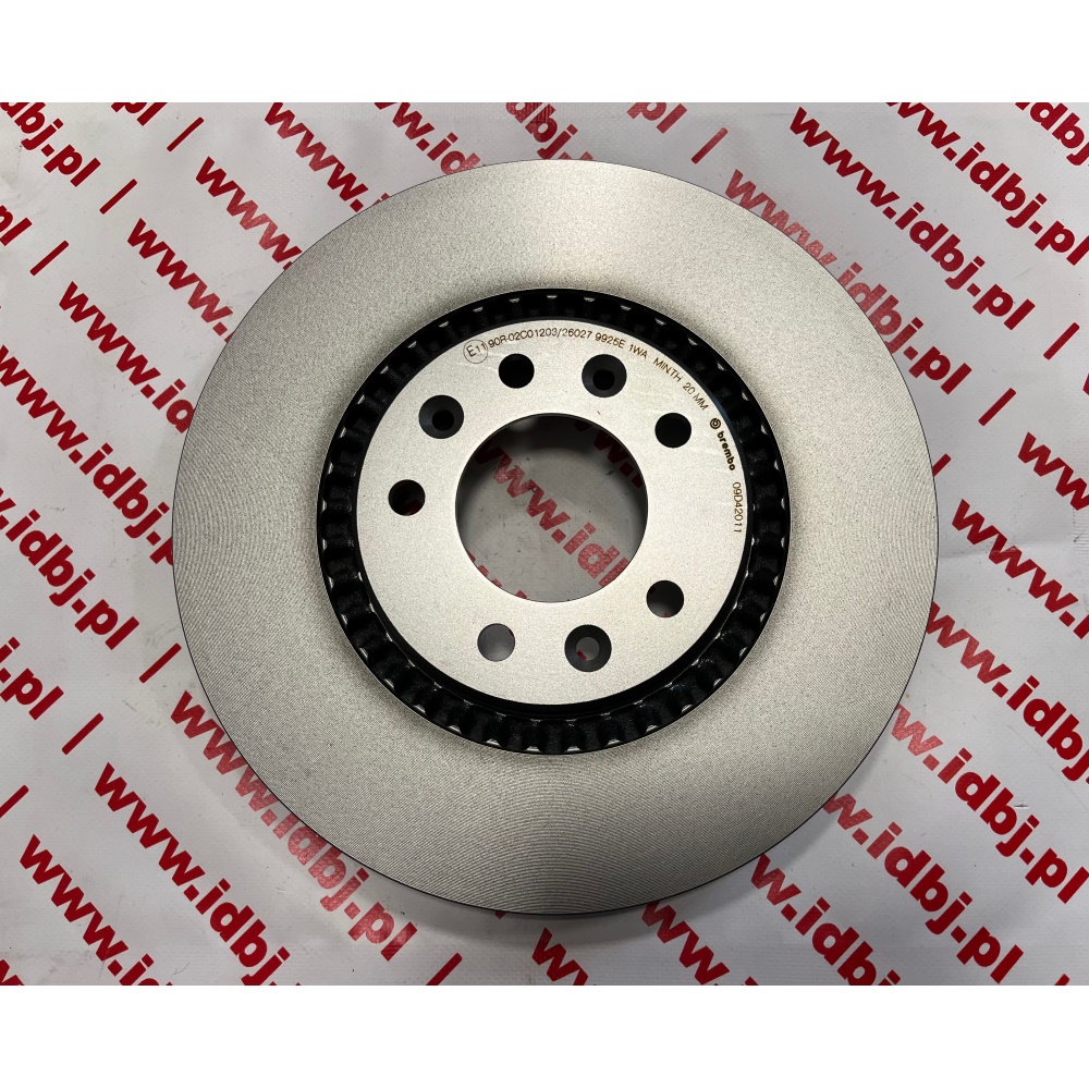 Fotografia produktu BREMBO BE09.D420.11 TARCZA HAMULCOWA FIAT SCUDO 19-, CITROEN JUMPY 1.6 HDI, 2.0, 2.0 HDI 
