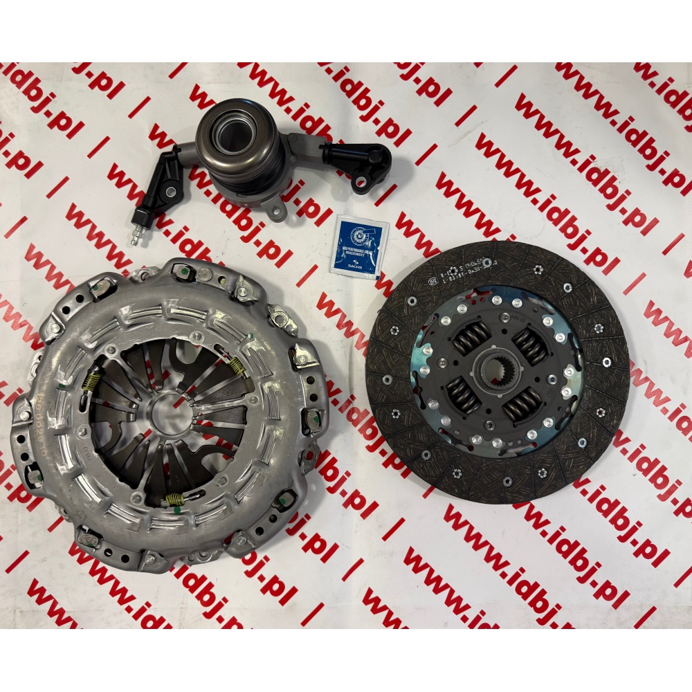 Fotografia produktu SACHS SAC3000990195 SPRZĘGŁO KOMPLETNE, MERCEDES SPRINTER 3.0 CDI, 06-, 260 MM TARCZA, DOCISK, WYSPRZĘGLIK, ILOŚĆ ZĘBÓW: 26, MERCEDES SPRINTER B906