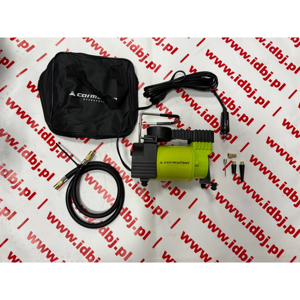Fotografia produktu CARMOTION CRM58004 KOMPRESOR POWIETRZA TŁOKOWY, INSTALACJA PNEUMATYCZNA 12V 