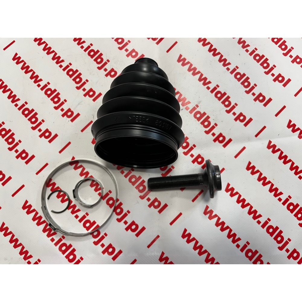 Fotografia produktu LOBRO LOBR306344 OSŁONA PRZEGUBU ZEWNĘTRZNEGO AUDI Q5 08- Wysokość: 121mm, Średnica wewnętrzna 1: 25m, Średnica wewnętrzna 2: 83