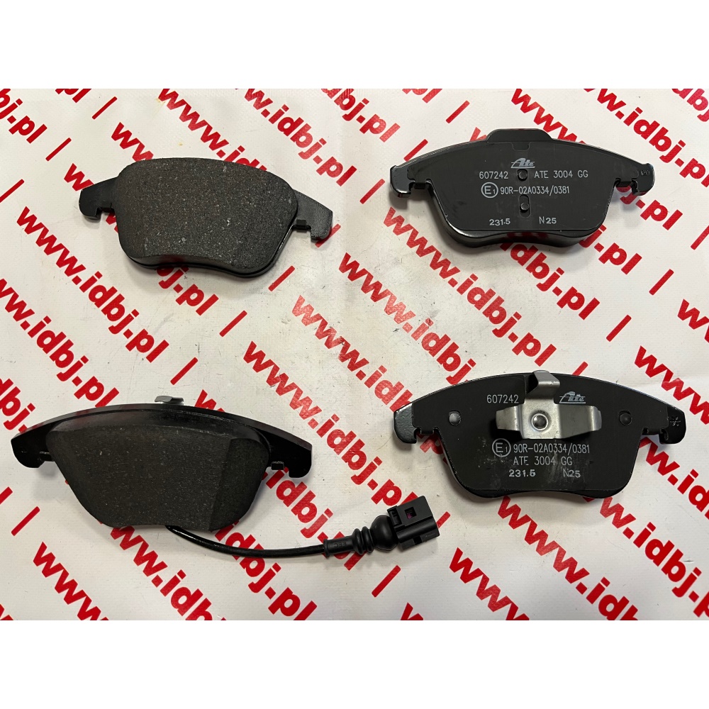 Fotografia produktu ATE ATE13.0460-7242.2 KLOCKI HAMULCOWE PRZÓD AUDI Q3 12- 