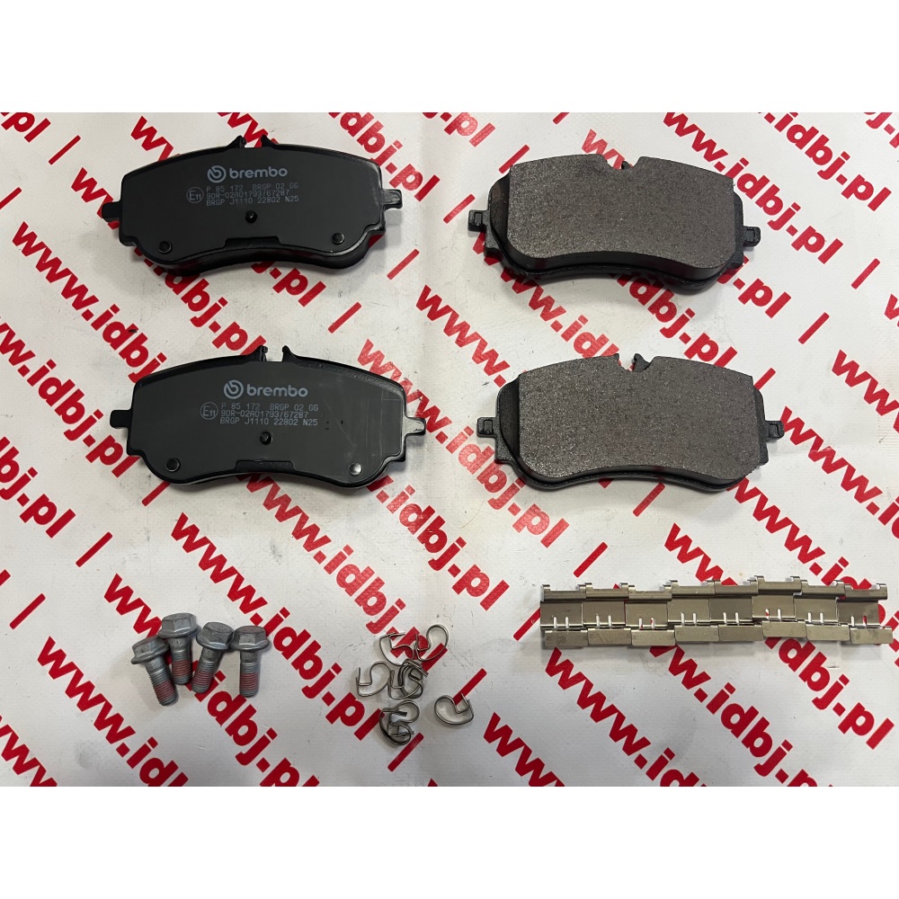 Fotografia produktu BREMBO BREP85172 KLOCKI HAMULCOWE SPRINTER, CRAFTER 16- TYŁ 