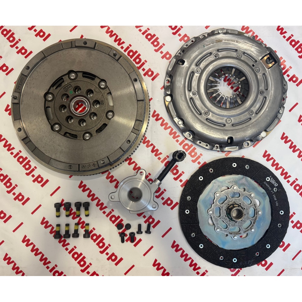 fotografia produktu VALEO VL837431, ZESTAW KOŁO DWUMASOWE, SPRZĘGŁO, WYSPRZĘGLIK OPEL VIVARO C 2.0 CDTI