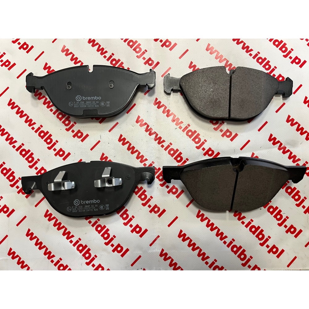 Fotografia produktu BREMBO BREP06058 KLOCKI HAMULCOWE PRZÓD BMW X5 E70 07- 