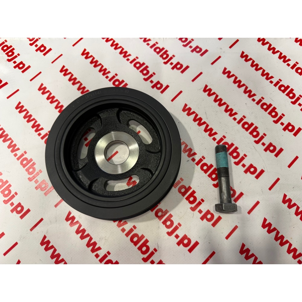 Fotografia produktu DAYCO DYDPV1141 KOŁO PASOWE NA WAŁ KORBOWY CITROEN BERLINGO 1.6 HDI KOŁO Z KLINEM I PIERŚCIENIEM CZUJNIKA PREDKOŚCI OBROTOWEJ WAŁU DS DS 3, DS 5; VOLVO C30, S40 II, S60 II, S80 II, V40, V50, V60 I, V70 III; CITROEN BERLINGO, BERLINGO MULTISPACE, C2, C2 ENTERPRISE 1.4D/1.5D/1.6D 09.01