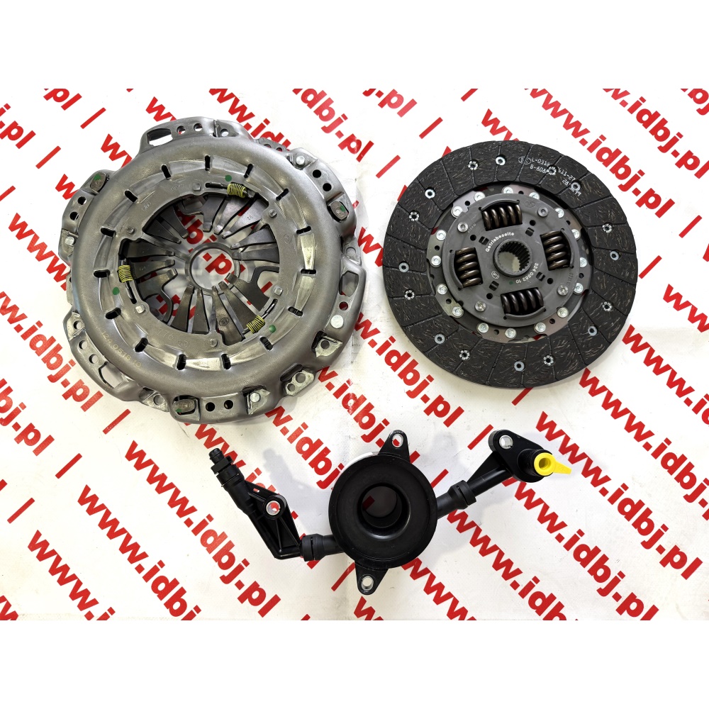 Fotografia produktu LUK LUK624340833 SPRZĘGŁO KOMPLETNE TARCZA, DOCISK, ŁOŻYSKO HYDRAULICZNE MERCEDES SPRINTER 2.2 CD 