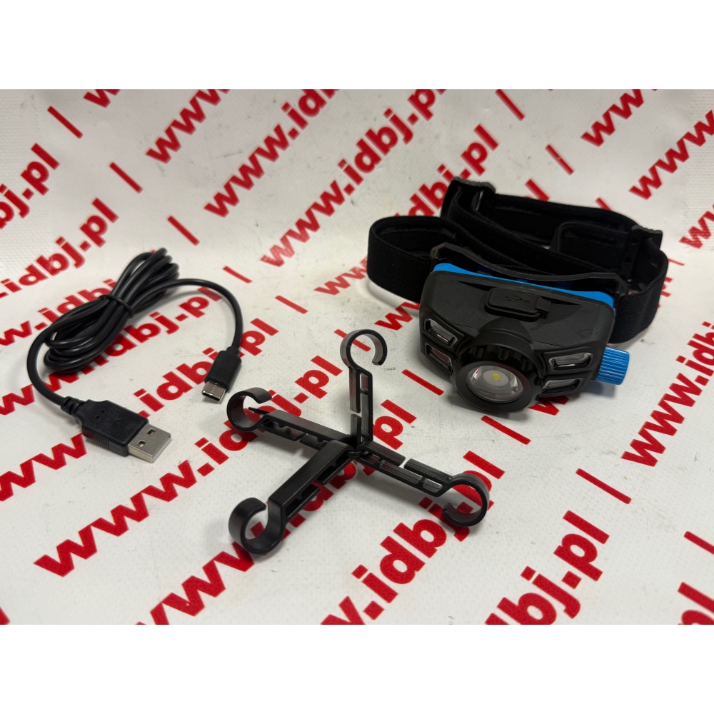 Fotografia produktu M-TECH ILPRO107 LAMPA INSPEKCYJNA CZOŁOWA PRO 5W Czas świecenia: max. 24 godzin, Czas ładowania: 2,5 godziny, Barwa światła: max 6500K, Bateria: 3.7V 1400mAh Li-Po