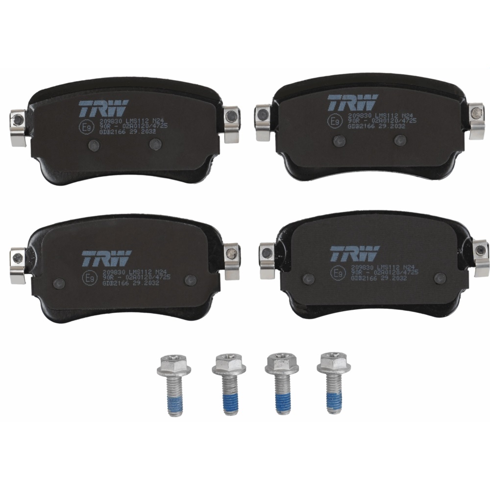 Fotografia produktu TRW TRWGDB2166 KLOCKI HAMULCOWE TYŁ CITROEN JUMPY V, PEUGEOT EXPERT, TOYOTA PROACE 