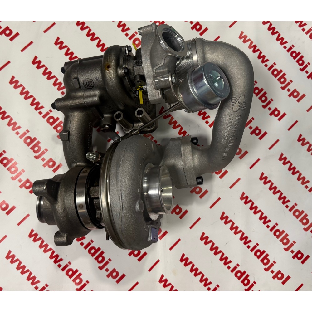 fotografia produktu BORGWARNER OEM10009880020, TURBOSPRĘŻARKA, TURBINA, BI-TURBO IVECO  DAILY 3.0 210KM