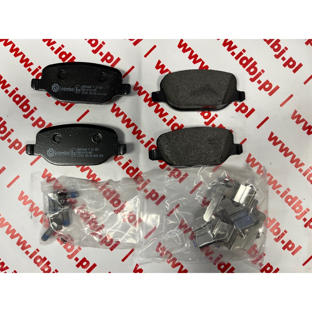 Fotografia produktu BREMBO BREP23089 KLOCKI HAMULCOWE TYŁ ALFA 159, SPIDER, LANCIA THESIS, 02- 